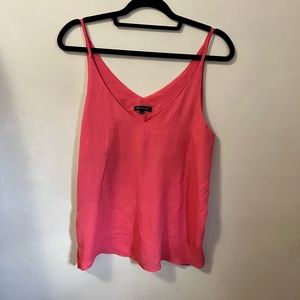 pink spaghetti strap tank top